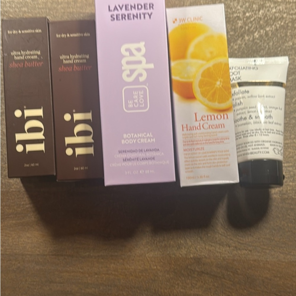 Assorted Skincare and Hand Cream Set